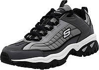 9.5 Wide Charcoal Мужские кроссовки на шнуровке Skechers Energy Afterburn