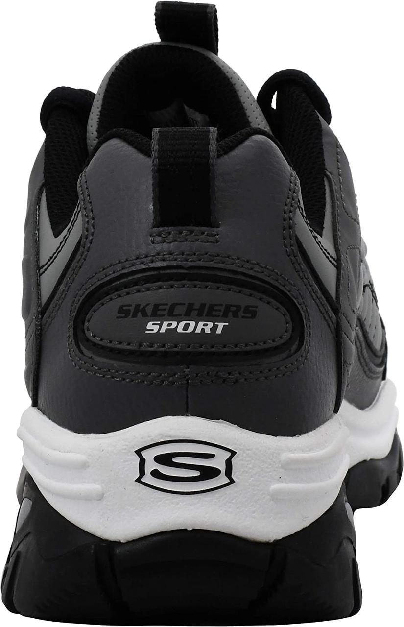 9.5 Wide Charcoal Мужские кроссовки на шнуровке Skechers Energy Afterburn - фото 3 - id-p1773404614