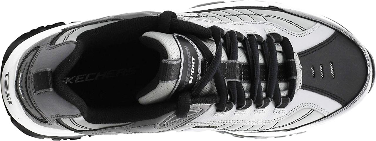 9.5 Wide Charcoal Мужские кроссовки на шнуровке Skechers Energy Afterburn - фото 5 - id-p1773404614