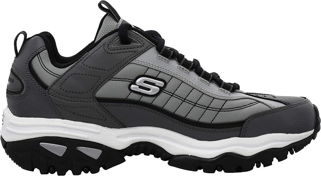 9.5 Wide Charcoal Мужские кроссовки на шнуровке Skechers Energy Afterburn - фото 6 - id-p1773404614