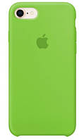 Силиконовый чехол защитный "Original Silicone Case" для Iphone 7/8 зеленый