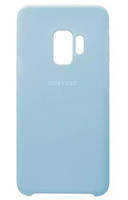 Силиконовый чехол защитный "Original Silicone Case" для Samsung S9 (G960) синий