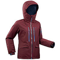 Куртка лыжная женская FR500 для фрирайда красная - S