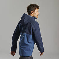 Куртка чоловіча MH150 для гірського туризму водонепроникна синя - S