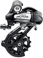 Black SHIMANO Altus Mountain Bike Задний переключатель - Прямое крепление - RDM310