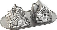 Gingerbreat House Duet Pan Nordic Ware Gingerbread House Bundt Pan