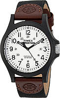Black/Brown/White Мужские полноразмерные часы Timex Expedition Acadia