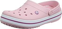 15 Women/13 Men Pearl Pink/Wild Orchid Мужские и женские сабо Crocs Crocband