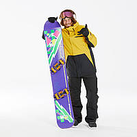 Куртка чоловіча 100 для сноубордингу і лижного спорту - Жовта - XS