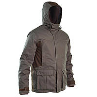 Куртка 500 для полювання водонепроникна тепла зелена - S
