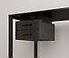 Навісний ящик для стола подвійний колір каркаса чорний BX-2 Loft Design, фото 4