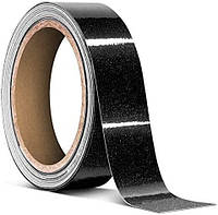 1 x 20ft 3M 1080 Metallic Black Gloss Vinyl Wrap Pinstriping Tape 20ft Roll (2 Inch x 20ft)