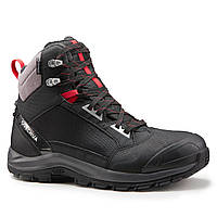 Мужские ботинки SH520 Х-WARM для зимнего туризма, средней высоты - Черные - EU42 RU41