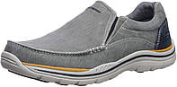 16 Blue Skechers Men's Expected Avillo Relaxed-Fit Slip-On Loafer