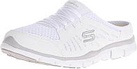 8.5 White Женские кроссовки без шнурков Skechers Sport No Limits без шнурков