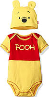 Baby 18 Months Winnie the Pooh Детское боди Disney с шапкой: История игрушек, Пух, Суперсемейка, Монстры