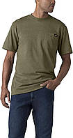 XX-Large Military Green Тяжелая мужская футболка с круглым вырезом и короткими рукавами Dickies