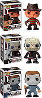 Funko Horror Classics POP Movies Collectors Set: Freddy Krueger, Jason Voorhees, Michael Myers Action Fig