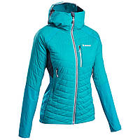 Жіноча куртка для альпінізму, гібридна блакитна - M