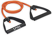 Without Door Attachment Orange Light Эластичные ленты SPRI Xertube с ручками — все шнуры для упражнений п