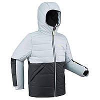 Куртка детская 150 Warm для лыжного спорта водонепроницаемая серая - 12 г 143-150 см 12 р 143-150 см, 12 р