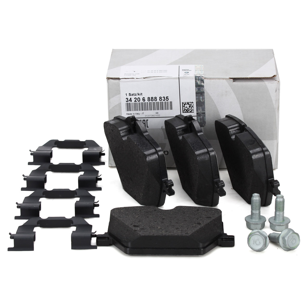 Колодки гальмівні задні дискові BMW g20/g21 34206888835