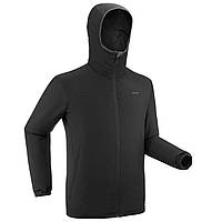 Куртка мужская 100 для лыжного спорта черная - XL