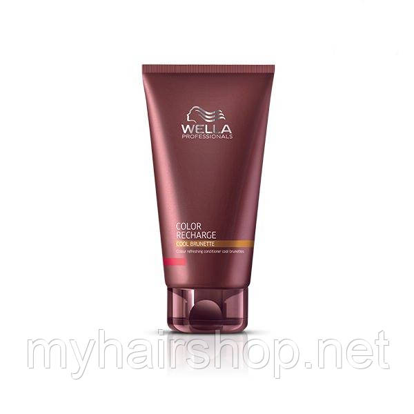 Бальзам для освіження кольору теплих коричневих відтінків — Wella Color Recharge Warm Brunette 200ml