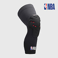 Наколенник детский KP500 NBA Dualshock для баскетбола черный