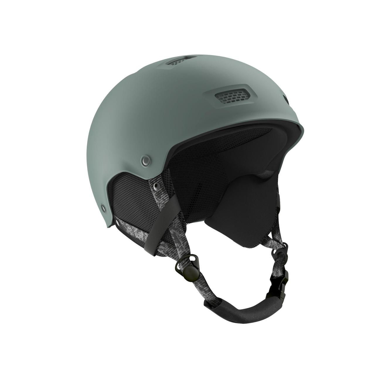 Шлем H-FS 300 для катания на сноуборде/лыжах для взрослых/подростков хаки - L/59-62 см - фото 1 - id-p1773358760