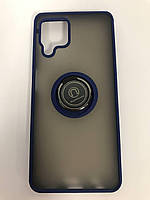 Накладка "Ring Case 3in1" Samsung A225/A22/M225/M22/M325/M32 Dark Blue