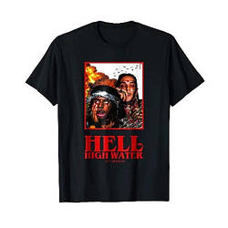 Футболка чорна City Morgue ''Hell Or High Water'' T-Shirt XS