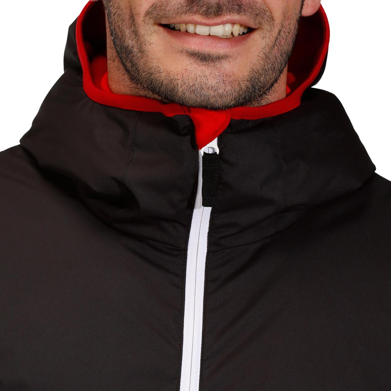Куртка мужская 100 для лыжного спорта черная - S - фото 7 - id-p1773384614