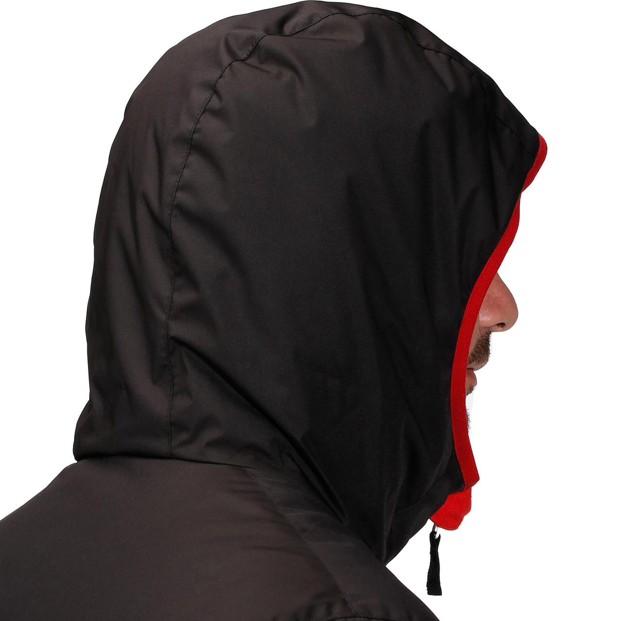 Куртка чоловіча 100 для лижного спорту чорна - XL - фото 8 - id-p1773384617