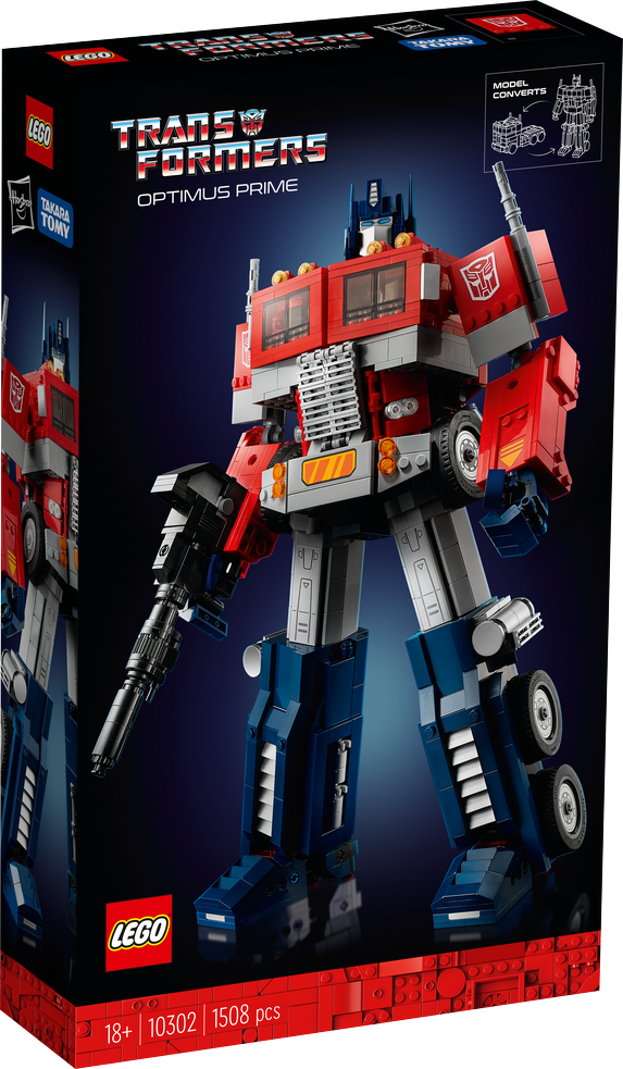 Лего Експерт Трансформер Оптимус прайм LEGO Creator Expert Optimus Prime 10302