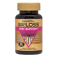 Комплекс для волос AgeLoss, Hair Support, Natures Plus, 90 таблеток