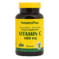 Вітамін C, Vitamin C 1000 мг, nature's Plus, 90 капсул вегетаріанських