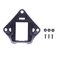Кронштейн NVG платформа шрауд Зірка для тактичного шолома, Black (пластик)