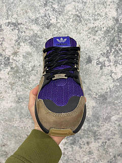 Фиолетовые мужские кроссовки Adidas ZX Torsion Packet Shoes