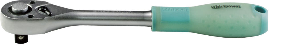 Whirlpower Трещітка 1/4" 147мм 36 зубців люмінесцентна, фото 1