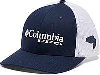 Collegiate Navy Large-X-Large Кепка Columbia PFG Logo Mesh Ball Cap-High