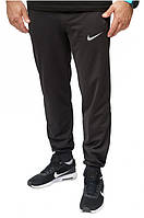 Чоловічі спортивні штани (штани) Nike (7365-s), осінні весняні чорні. Чоловічий одяг