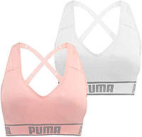 Medium White-pink Безшовні жіночі кросівки PUMA