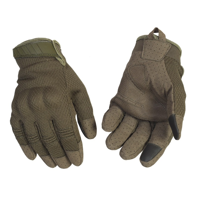 Рукавички Олива CAIMAN розмір XL із захистом кісточок