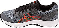 10 Steel Grey/Red Snapper Мужские беговые кроссовки ASICS Gel-Contend 5