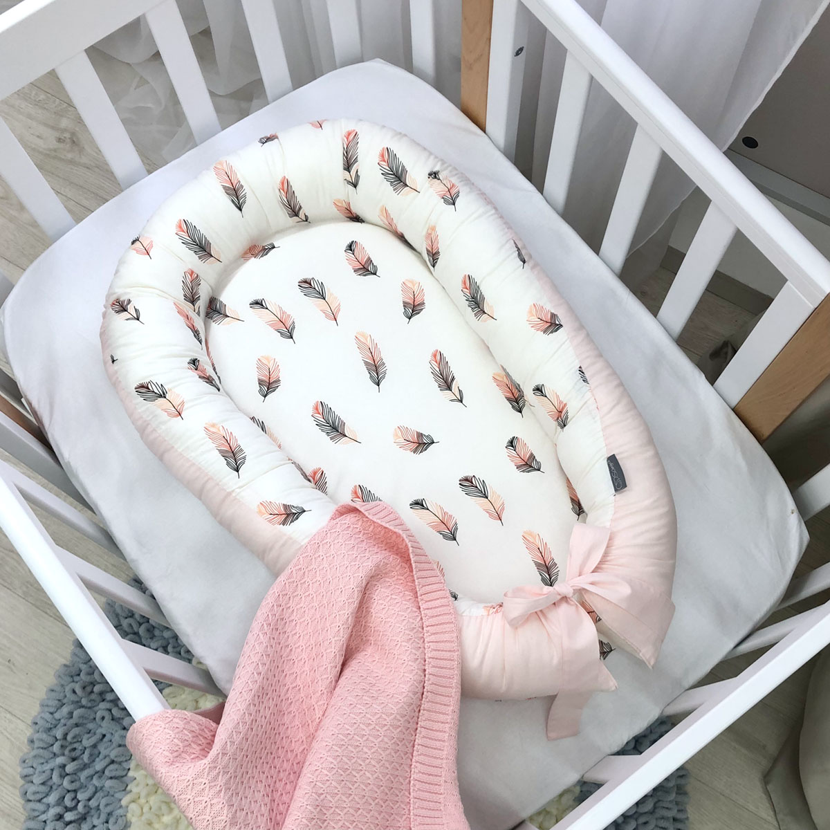 Кокон Baby Design Перо пудра