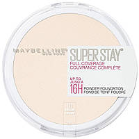 110 PORCELAIN 0.21 Ounce (Pack of 1) Maybelline Super Stay Full Coverage Powder Foundation Makeup, стойко