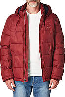 Big & Tall X-Large Tall Red Мужская пуховая куртка с капюшоном Tommy Hilfiger