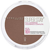375 JAVA 0.21 Ounce (Pack of 1) Maybelline Super Stay Full Coverage Powder Foundation Makeup, стойкость д