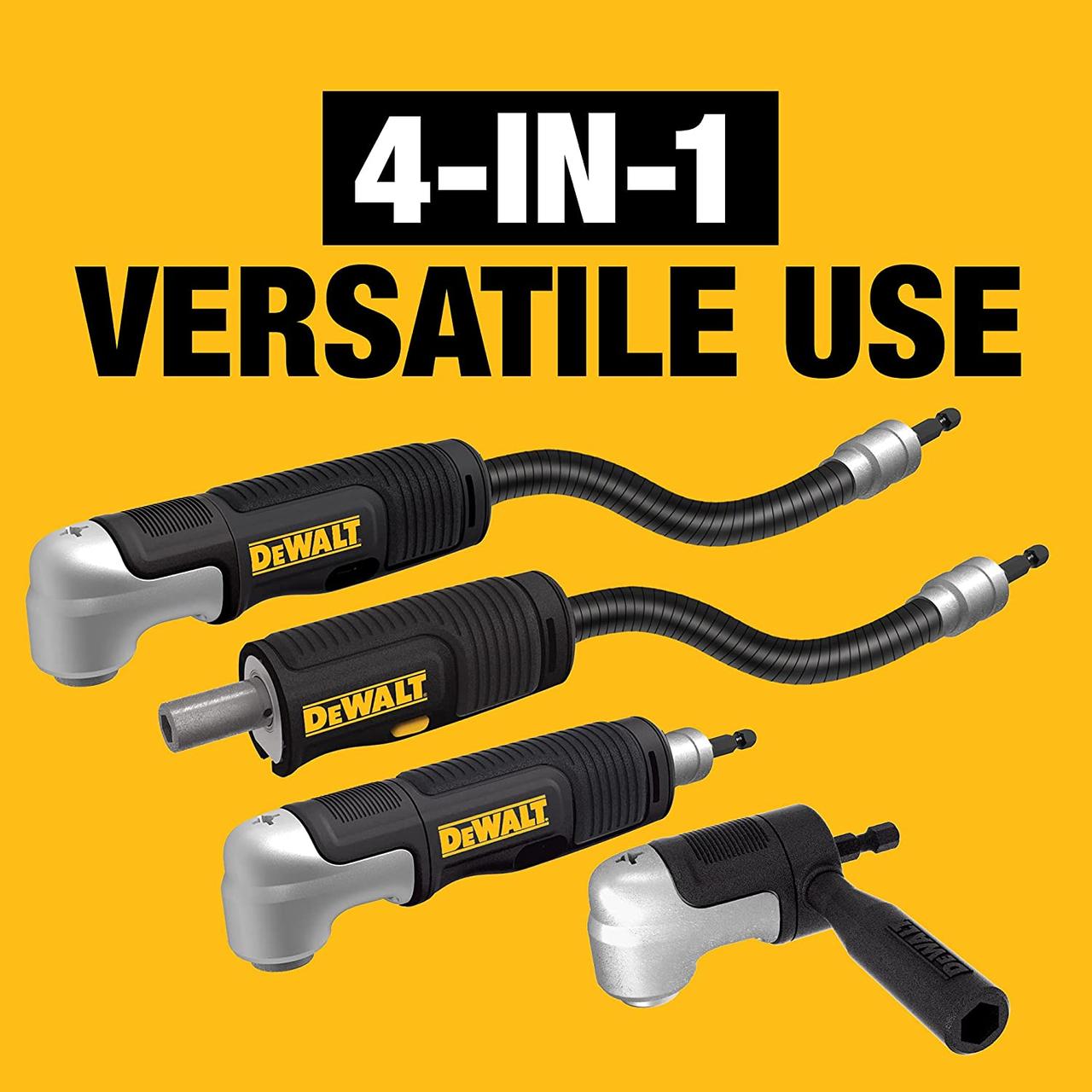 4-in-1 Attachment (w/ Flexible Shaft) Насадка для сверления под прямым ...